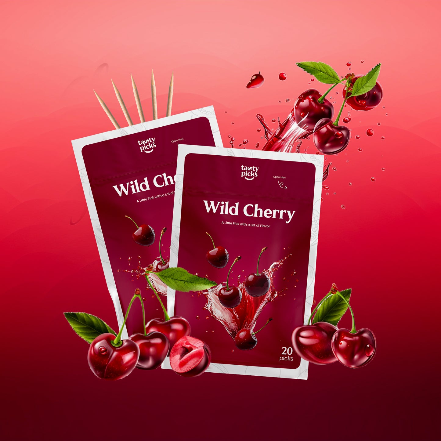 Wild cherry 2-pack