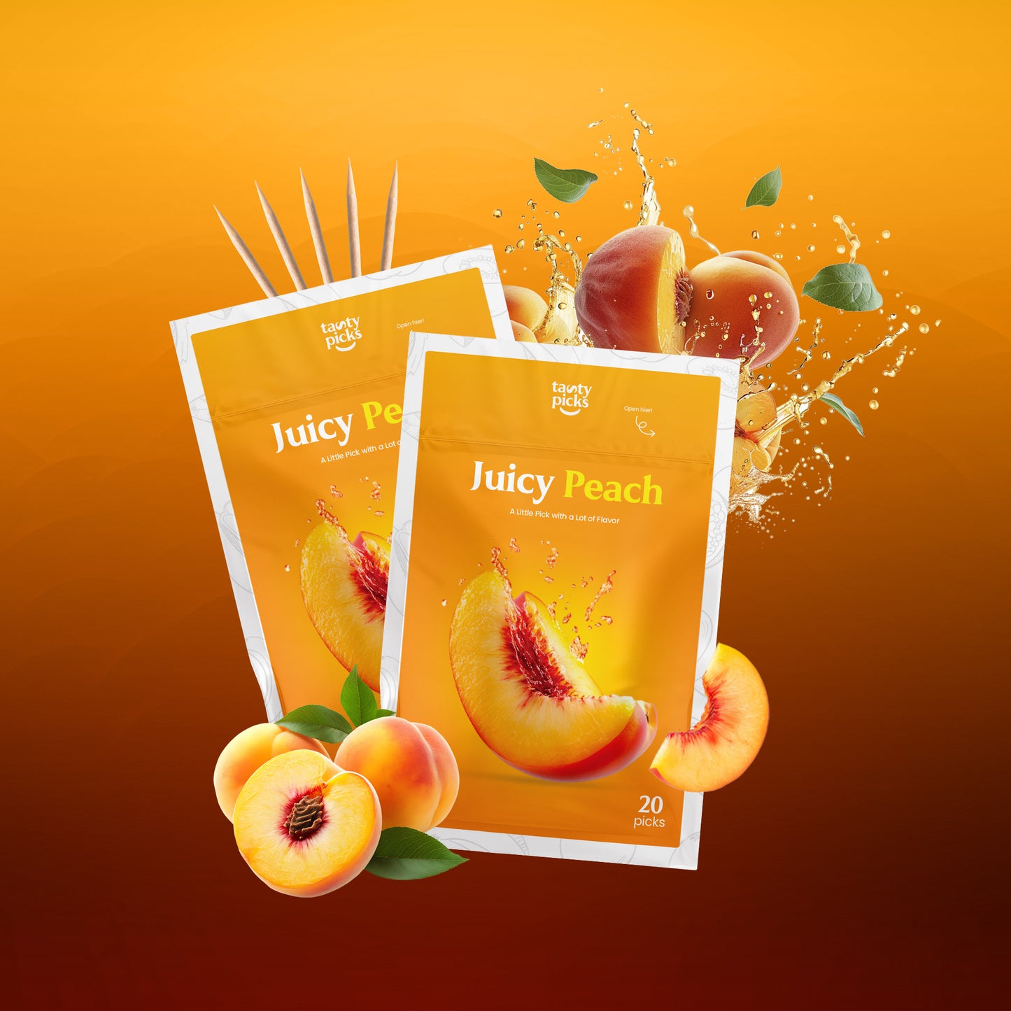 Juicy peach 2-pack